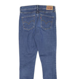 LEVI'S Womens Blue Slim Skinny Denim Jeans Zip W26 L28 Classic Comfort