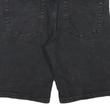 DKNY Womens Shorts Black Bedford Slim Fit L W32 Denim Casual Stylish