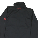 MAMMUT Womens Black Outdoor Jacket M Polyester Blend Zip Sports Activewear