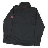 MAMMUT Womens Black Outdoor Jacket M Polyester Blend Zip Sports Activewear