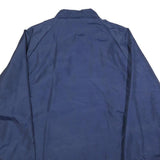 DUCKSTER Mens Blue Coach Jacket M Polyester Blend Button Closure Plain