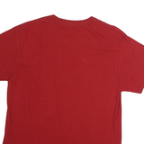 DELTA Mens Red Nassau Bahamas Graphic T-Shirt M Short Sleeve Crew Neck Casual