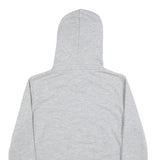 ALPHA INDUSTRIES Mens Grey Hoodie S Cotton Blend Pullover Casual Sweatshirt