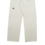 KEWIS Mens Regular Fit White Cotton Blend Jeans W26 L29 Workwear Straight