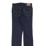 LEVI'S 314 Womens Jeans Blue Slim Straight Denim Medium W27 L32 Stylish