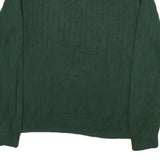 NAUTICA Mens Green Patterned Jumper Crew Neck Basic Knit XL Cotton Blend Casual