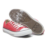 CONVERSE Womens Canvas Low Top Trainers Red UK 5 Classic Lightweight Lace-Up