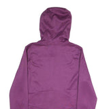 THE NORTH FACE Womens Purple & Pink Hooded Jacket L Polyester Blend Zip