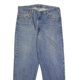 LEVI'S 550 Tapered Mens Jeans Blue Relaxed Cotton Medium W38 L32 Classic Zip