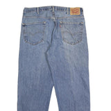 LEVI'S 550 Tapered Mens Jeans Blue Relaxed Cotton Medium W38 L32 Classic Zip