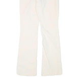 LEVI'S Womens Slim White Cotton Blend Slim Trousers W28 L30 Stylish Fit