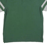 TOMMY HILFIGER Mens Green Navy Blue & Grey Contrast Sleeve Short Sleeve Polo