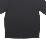 ADIDAS Womens Black Classic T-Shirt UK 12 Short Sleeve Crew Neck Logo Print