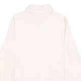 GUESS Womens White Cotton Shirt XS Classic Long Sleeve Button Front