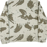 EURO JEANS Womens Beige & Olive Hooded Cotton Blend Jacket XL Cotton Blend