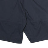 Mens Navy Blue Cotton Casual Shorts XL W42 Functional Pockets Comfortable Fit