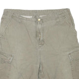 CARHARTT Mens Beige Cargo Shorts L W36 Practical Durable Cotton Blend