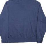 NIKE Mens Blue B Lions Hoodie M Cotton Blend Pullover Sports Sweatshirt