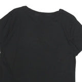 LEVI'S Womens Black Battery St Graphic T-Shirt L Short Sleeve Crew Neck Cotton
