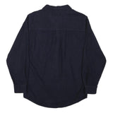 LEGENDARY WHITE TAILS Mens Navy Shirt S Button Cotton Blend Classic Casual