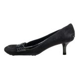TODS Pump Heels Black Suede Womens UK 5