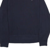 TOMMY HILFIGER Mens Navy Plain Cotton Crew Neck Basic Knit Jumper M Casual