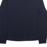 TOMMY HILFIGER Mens Navy Plain Cotton Crew Neck Basic Knit Jumper M Casual