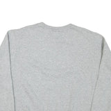 NIKE Mens Grey Air Force Gymnastics Crew Neck M Sweatshirt Cotton Blend Pullover