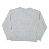 NIKE Mens Grey Air Force Gymnastics Crew Neck M Sweatshirt Cotton Blend Pullover
