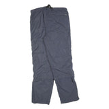 COLONIAL Womens Polyester Blend Navy Regular Fit Straight Leg Trousers W32 L32