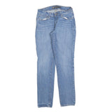 LEVI'S Womens Jeans Blue Regular Straight Denim Light W28 L29 Classic Fit Zip