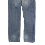 CARHARTT Mens Regular Fit Blue Denim Jeans W34 L30 Button Closure Casual