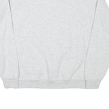 JERZEES Mens Grey Rolling Hills Life Fitness Crew Neck M Cotton Blend Sweatshirt