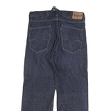 LEVI'S Womens Relaxed Blue Denim Medium Zip W30 L30 Classic Comfort Jeans