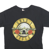 BAY ISLAND Womens Black Guns N Roses Graphic T-Shirt M Short Sleeve Crew Neck