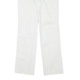 DIESEL Womens Jeans White Regular Straight Denim W32 L33 Classic Fit Zip