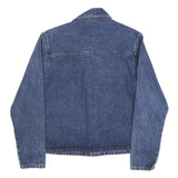 LOIS Womens Blue Denim Jacket XS Cotton Button Plain Casual Classic Fit