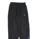 ADIDAS Mens Joggers Black Slim Tapered S W26 L32 Track Pants Sports Logo