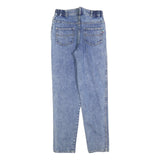 Womens Blue Regular Fit Straight Denim Jeans W28 L30 Zip Cotton Blend Casual