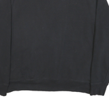 FILA Womens Black Crew Neck L Sweatshirt Cotton Blend Logo Patch Casual