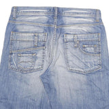 DSQUARED2 Mens Denim Blue Cargo Shorts 2XL W36 Cotton Blend Casual Style