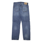 LEVI'S Mens Jeans Blue Regular Straight Denim Medium W30 L30 Casual Zip