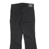 LEVI'S 725 Slim Womens Black Denim Slim Bootcut W31 L30 Fitted Stretch Jeans