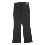 LEVI'S 725 Slim Womens Black Denim Slim Bootcut W31 L30 Fitted Stretch Jeans