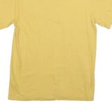 NIKE Mens Yellow Crew Neck Short Sleeve T-Shirt Cotton Blend M Casual Sportswear