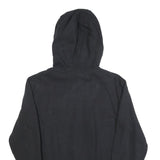 ELLESSE Mens Black Multicolour Logo Pullover Hoodie M Cotton Blend Casual