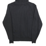 ELLESSE Mens Black Multicolour Logo Pullover Hoodie M Cotton Blend Casual