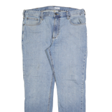 CARHARTT Mens Jeans Blue Relaxed Straight Denim Medium W36 L32 Workwear Casual
