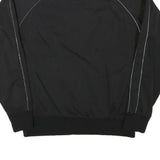 PAUL SMITH Mens Black Zip Jacket L Polyester Blend Plain Casual Lightweight