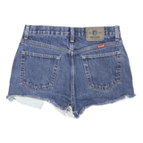 WRANGLER Womens Shorts Blue Denim Cut-Off S W30 Casual Summer Wear
